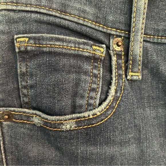 Levis Levi’s Mile High Super Skinny Distressed Medium Wash Blue Size 26 - Picture 10 of 16